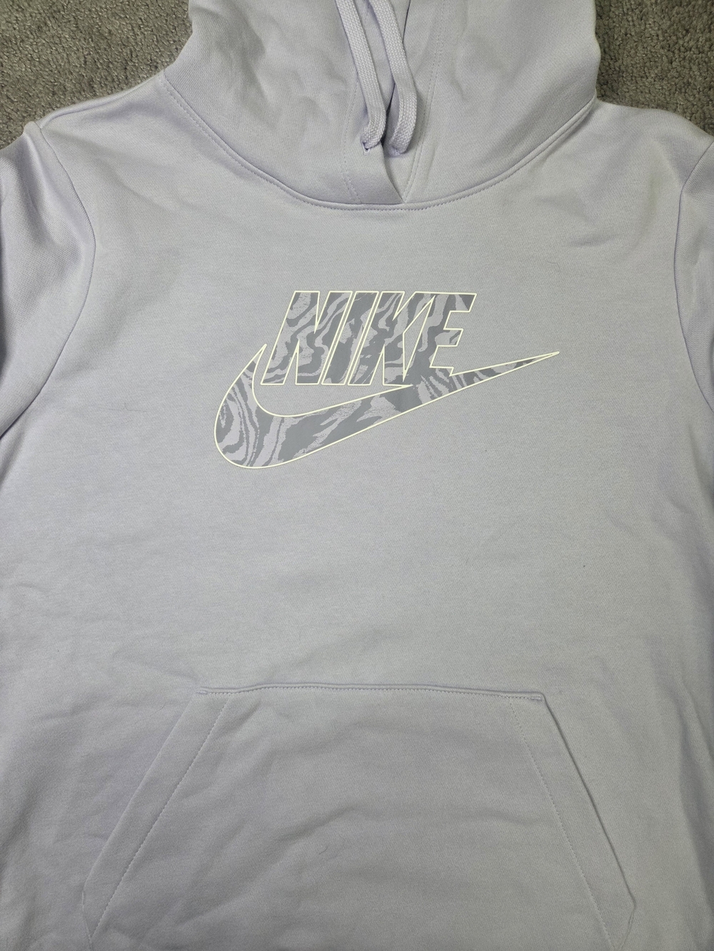 Nike Women's Light Lavender Logo Hoodie